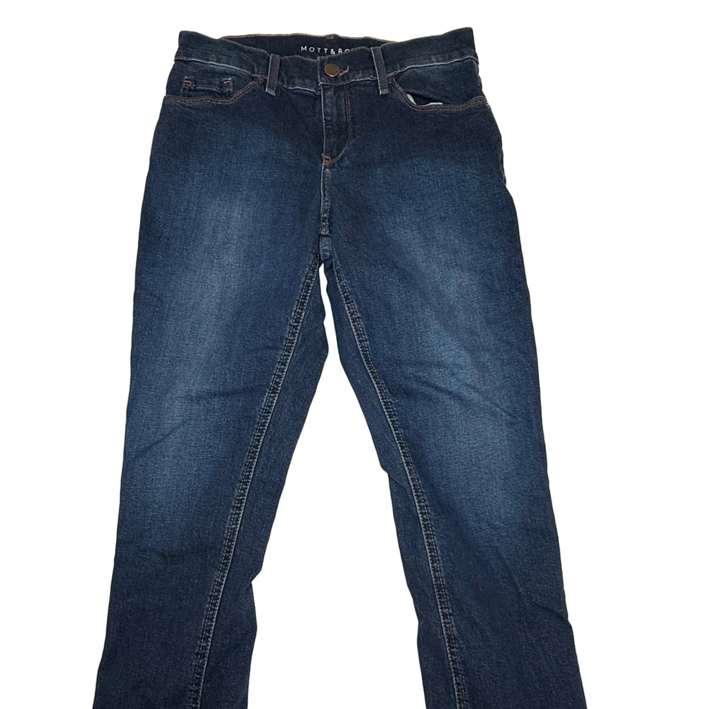 Mott & Bow Women's Dark Blue Boot Cut Jeans